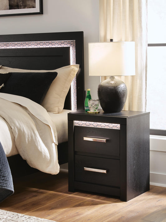Lakeland Furniture Outlet - Ashley Furniture - Shoralli Bedroom - Two Drawer Night Stand - B2611-92