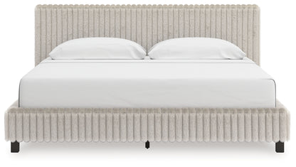 Lakeland Furniture Outlet - Ashley Furniture - Zuraleus Bedroom - King Upholstered Bed / White - PCB3381B13