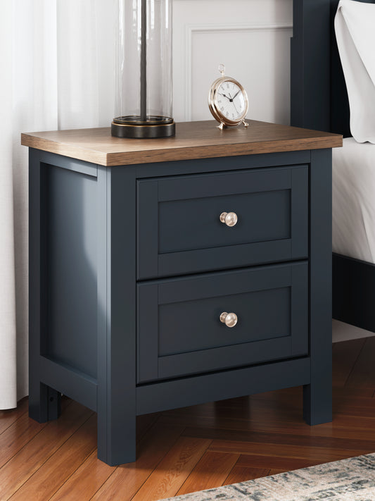 Lakeland Furniture Outlet - Ashley Furniture - Landocken Bedroom - Two Drawer Night Stand - B414-92