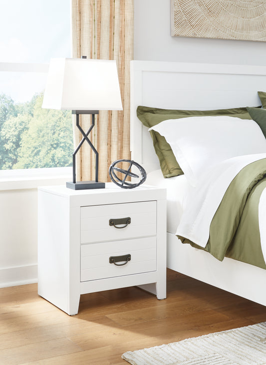 Lakeland Furniture Outlet - Ashley Furniture - Binterglen Bedroom - Two Drawer Night Stand - B427-92