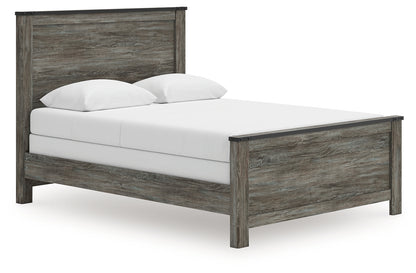 Lakeland Furniture Outlet - Ashley Furniture - Frandern Bedroom - Queen Panel Bed / Black/Gray - B4480B21