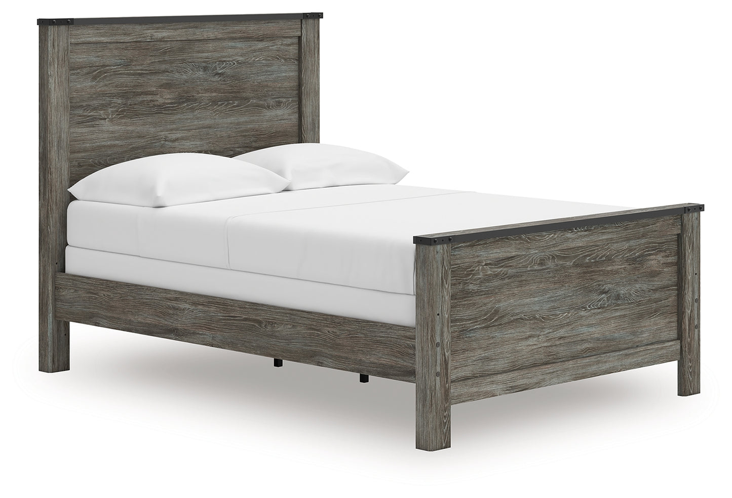 Lakeland Furniture Outlet - Ashley Furniture - Frandern Bedroom - Full Panel Bed / Black/Gray - B4480B19
