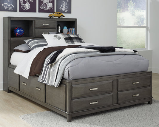 Lakeland Furniture Outlet - Ashley Furniture - Caitbrook Bedroom - Full Storage Bed with 7 Drawers - B476B4
