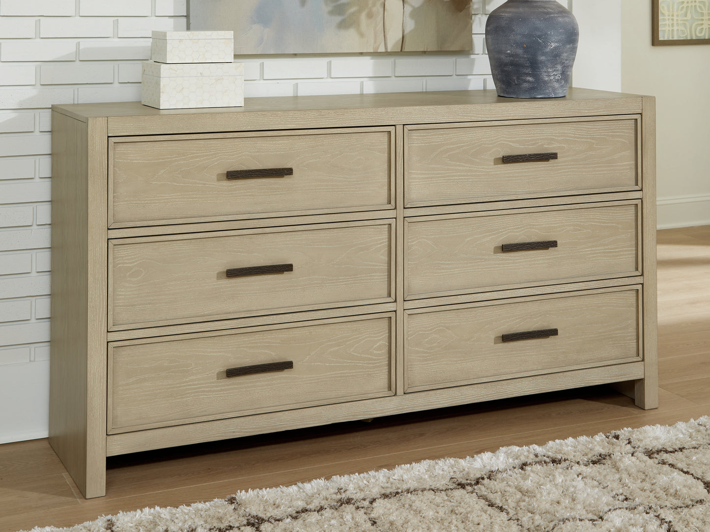 Lakeland Furniture Outlet - Ashley Furniture - Calmoro Bedroom - Dresser / Gray - B602-31