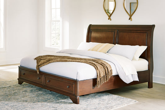 Lakeland Furniture Outlet - Ashley Furniture - Trellington Bedroom - King Sleigh Storage Bed - B716B2