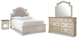 King Panel Bed
