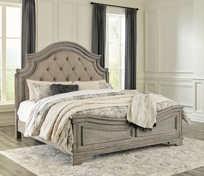 Lakeland Furniture Outlet - Ashley Furniture - Lodenbay Bedroom - King Panel Bed / Antique Gray - B751B4