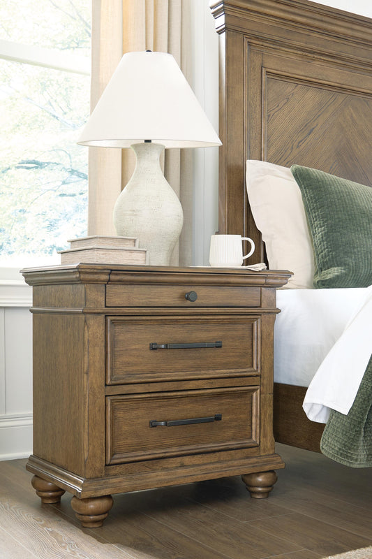 Lakeland Furniture Outlet - Ashley Furniture - Karallin Bedroom - Three Drawer Night Stand - PCB782-93
