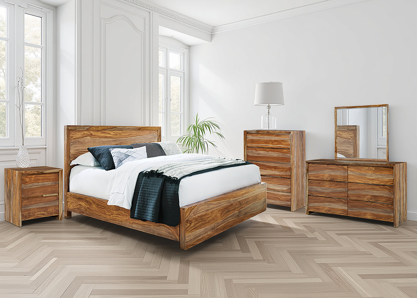 Lakeland Furniture Outlet - Ashley Furniture - Dressonni Bedroom - Queen Panel Bed / Brown - B790B2
