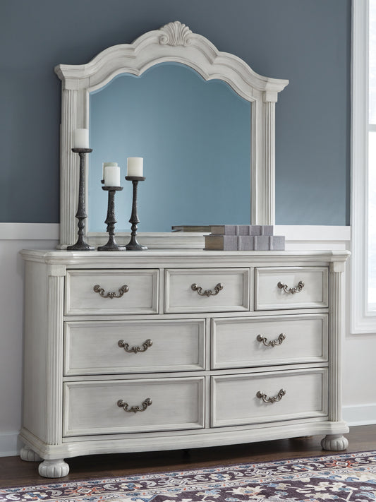 Lakeland Furniture Outlet - Ashley Furniture - Montelaine Bedroom - Dresser and Mirror - B795B1