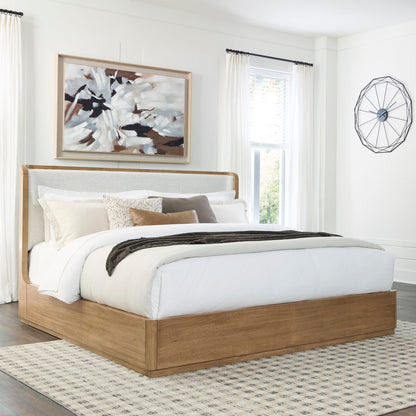 Lakeland Furniture Outlet - Ashley Furniture - Pamaria Bedroom - California King Upholstered Panel Bed - PCB802B8