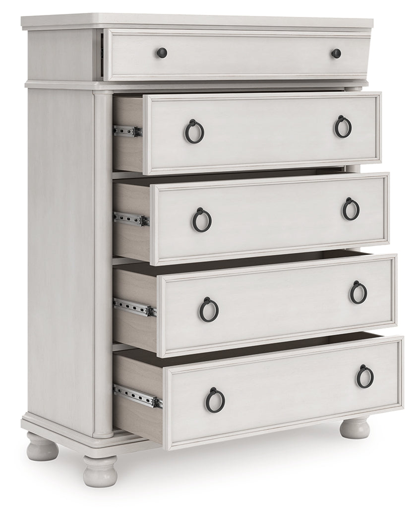 Lakeland Furniture Outlet - Ashley Furniture - Rowlenstown Bedroom - Five Drawer Chest - PCB823-46