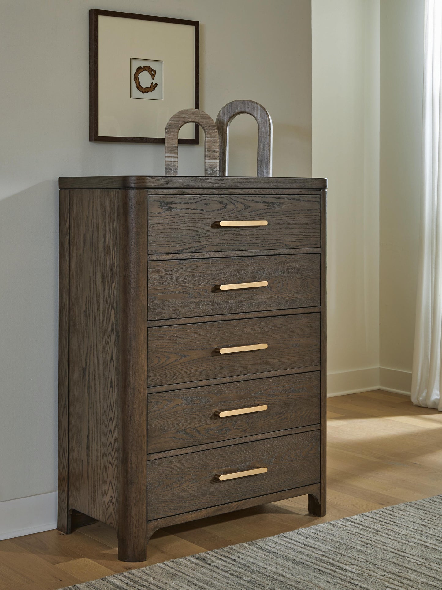 Lakeland Furniture Outlet - Ashley Furniture - Radkin Bedroom - Five Drawer Chest - PCB843-46