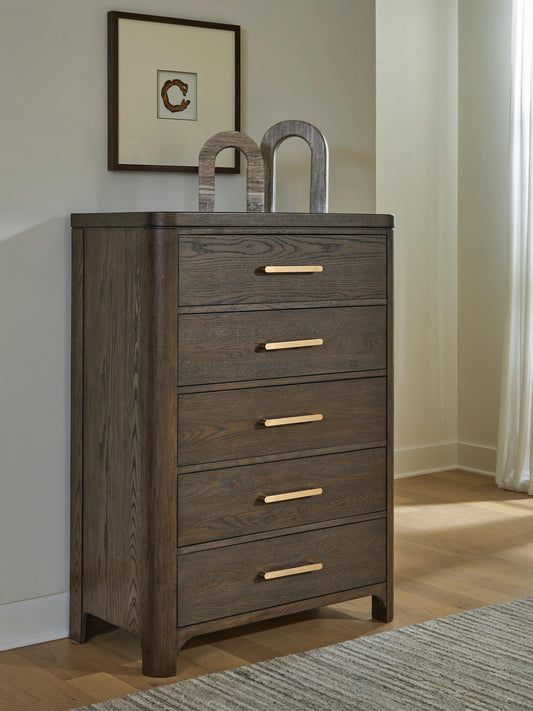 Lakeland Furniture Outlet - Ashley Furniture - Radkin Bedroom - Five Drawer Chest - PCB843-46