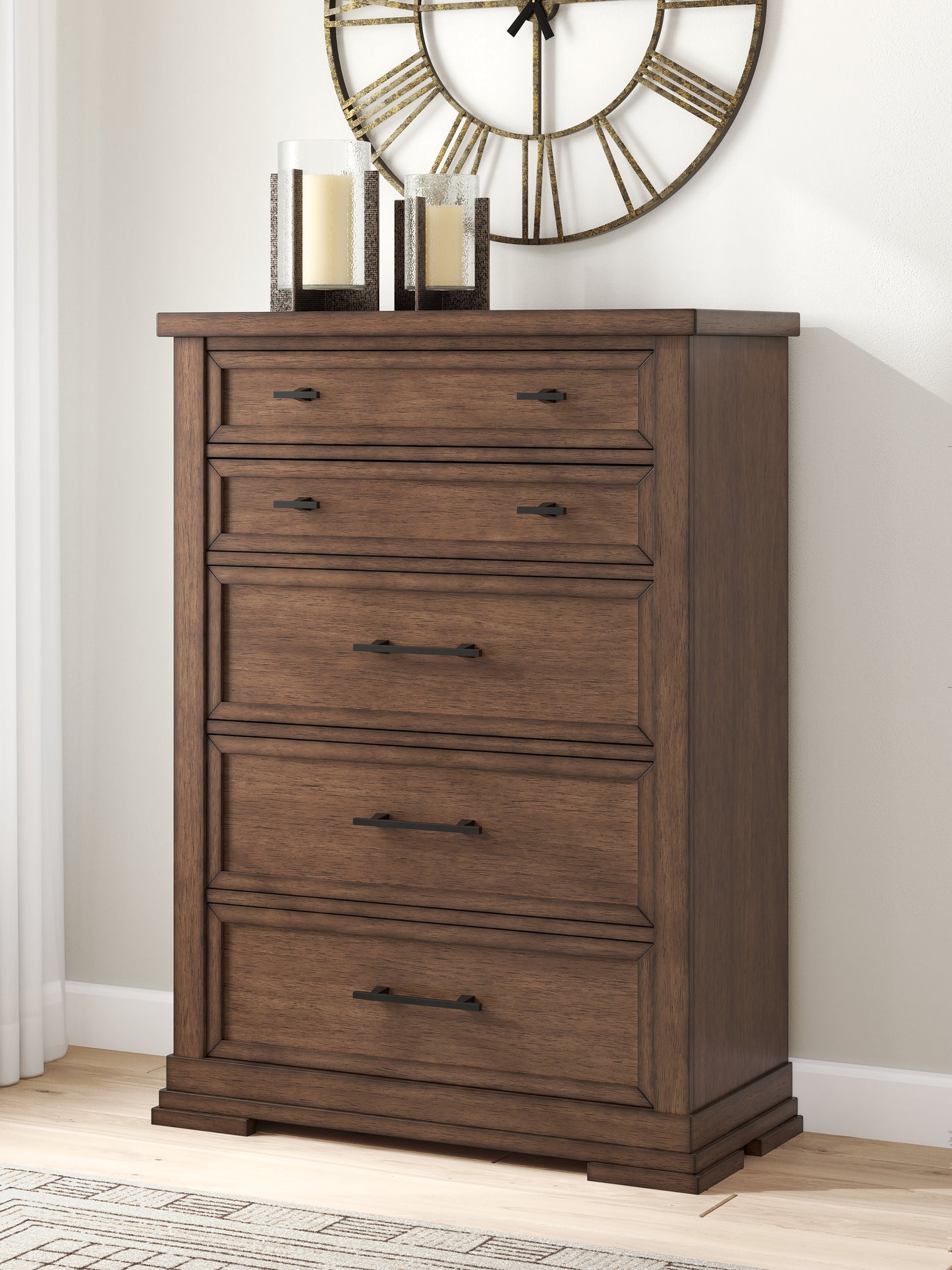 Lakeland Furniture Outlet - Ashley Furniture - Taffenbrook Bedroom - Five Drawer Chest - B849-46