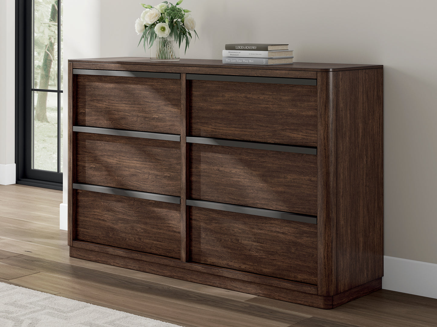 Lakeland Furniture Outlet - Ashley Furniture - Dilenno Bedroom - Dresser / Dark Brown - PCB857-31