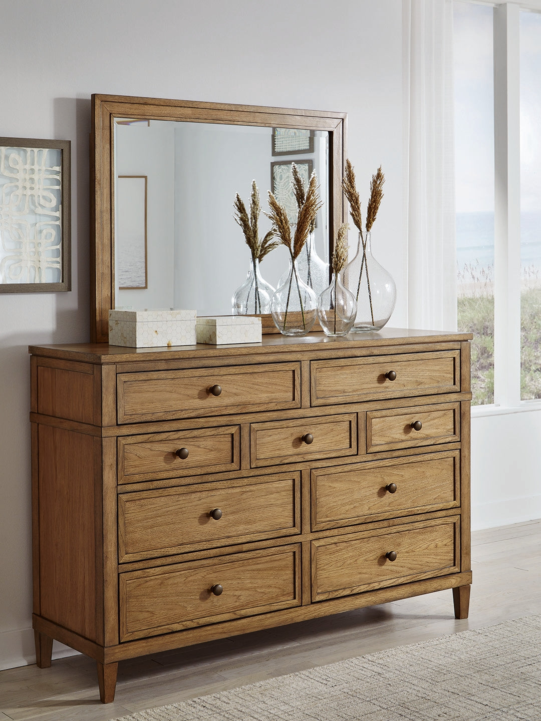 Lakeland Furniture Outlet - Ashley Furniture - Sharlance Bedroom - Dresser and Mirror - B895B1