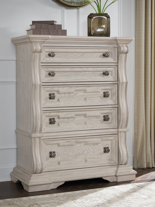 Lakeland Furniture Outlet - Ashley Furniture - Bruchandi Bedroom - Five Drawer Chest - PCB948-46