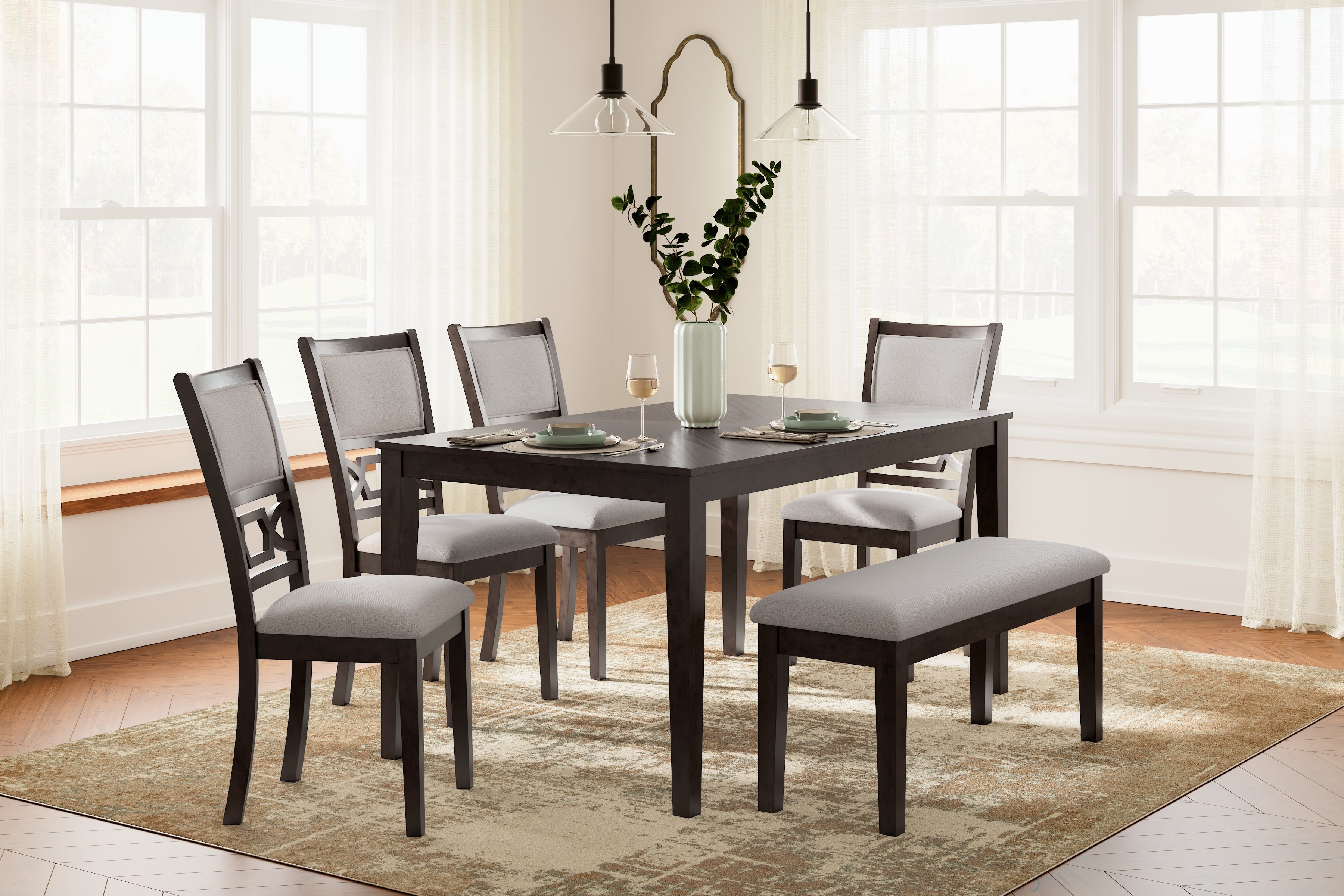 Lakeland Furniture Outlet - Ashley Furniture - Langwest Dining Room