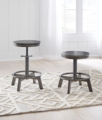 Lakeland Furniture Outlet - Ashley Furniture - Torjin Dining Room - Counter Height Stool (Set of 2) / Gray - D440-324X2