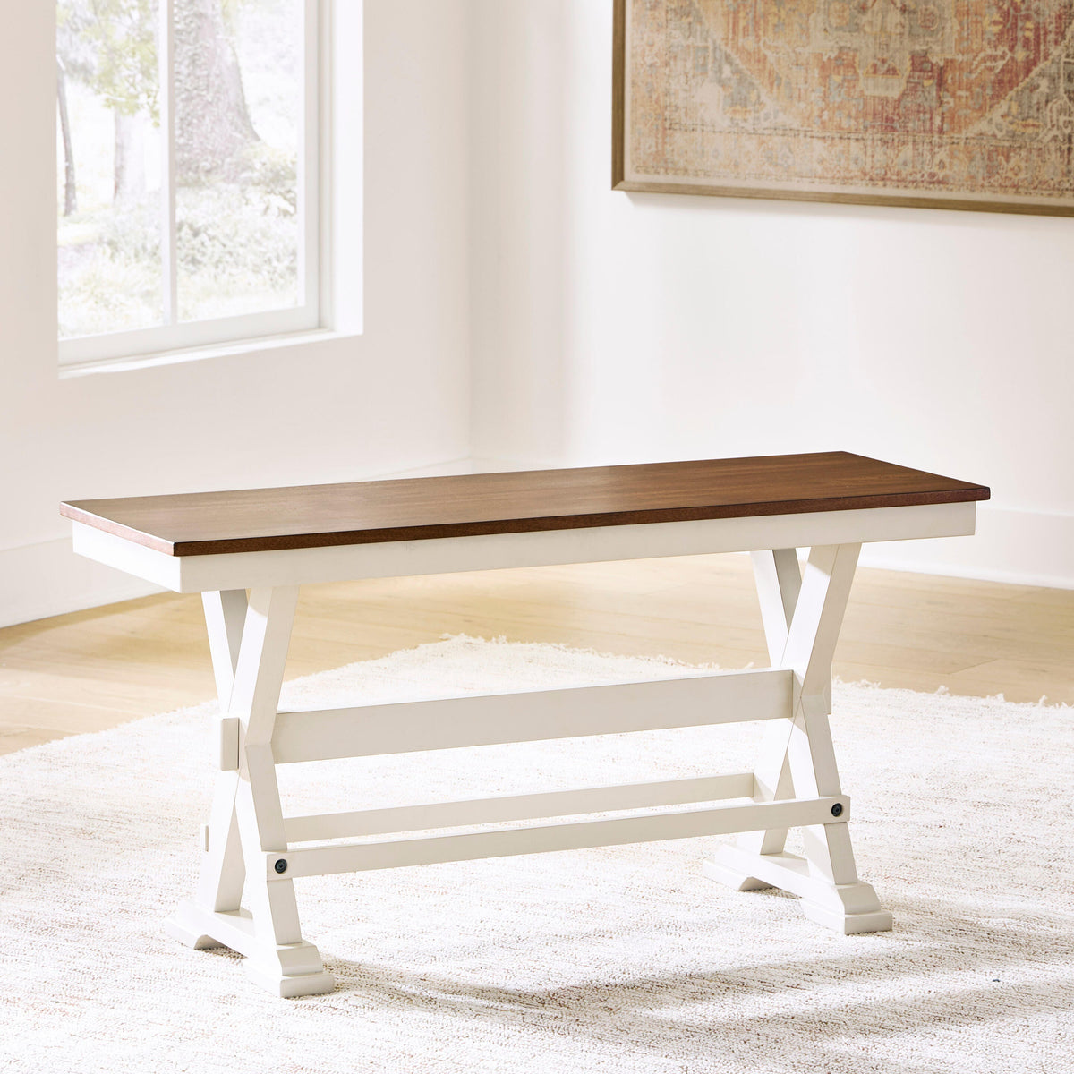 Lakeland Furniture Outlet - Ashley Furniture - Brinfern Dining Room - Large Counter DRM Bench - PCD628-09