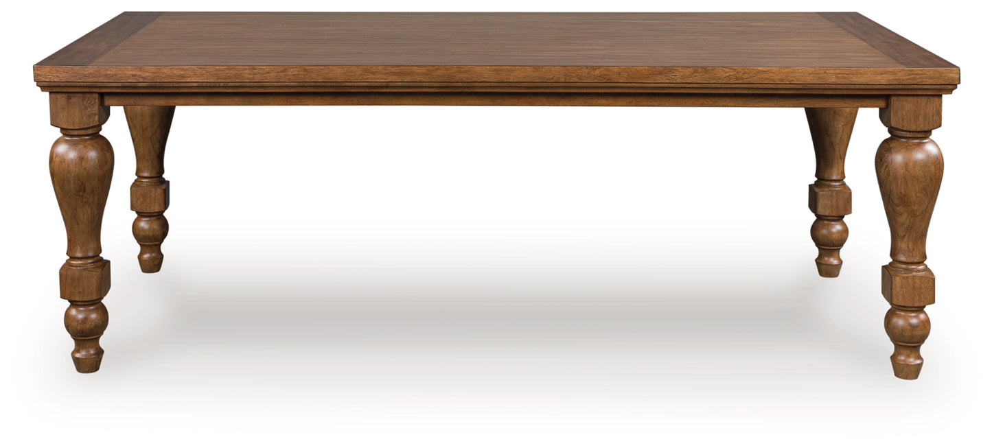 Lakeland Furniture Outlet - Ashley Furniture - Greddinton Dining Room - Rectangular Dining Room Table / Brown - PCD824-25