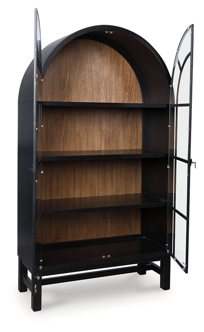 Lakeland Furniture Outlet - Ashley Furniture - Greddinton Dining Room - Display Cabinet / Black/Brown - PCD824-376