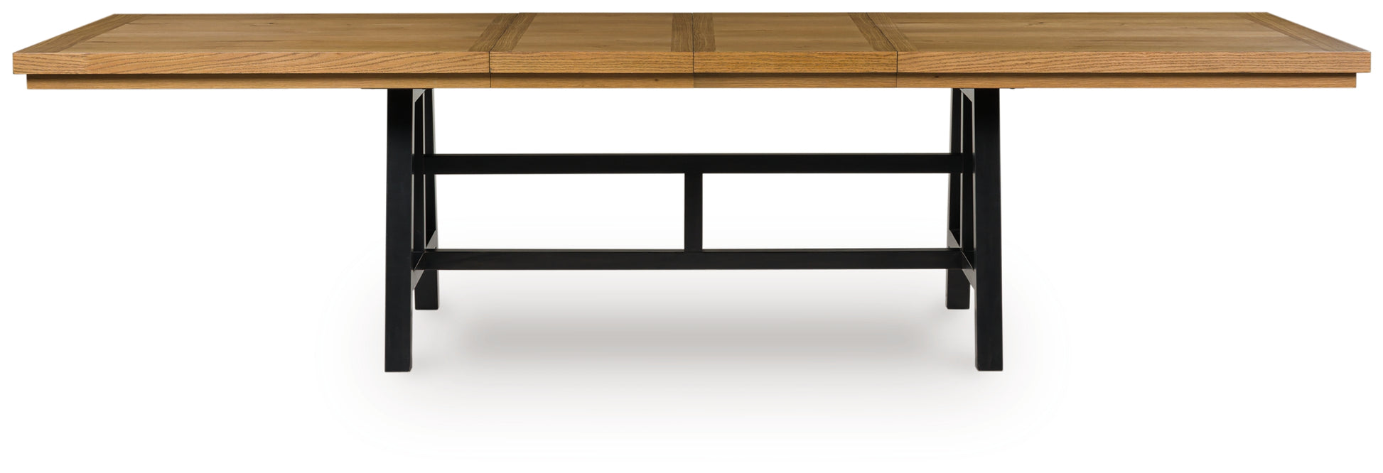 Lakeland Furniture Outlet - Ashley Furniture - Galliden Dining Room - RECT Dining Room EXT Table / Black/Brown - D841-55