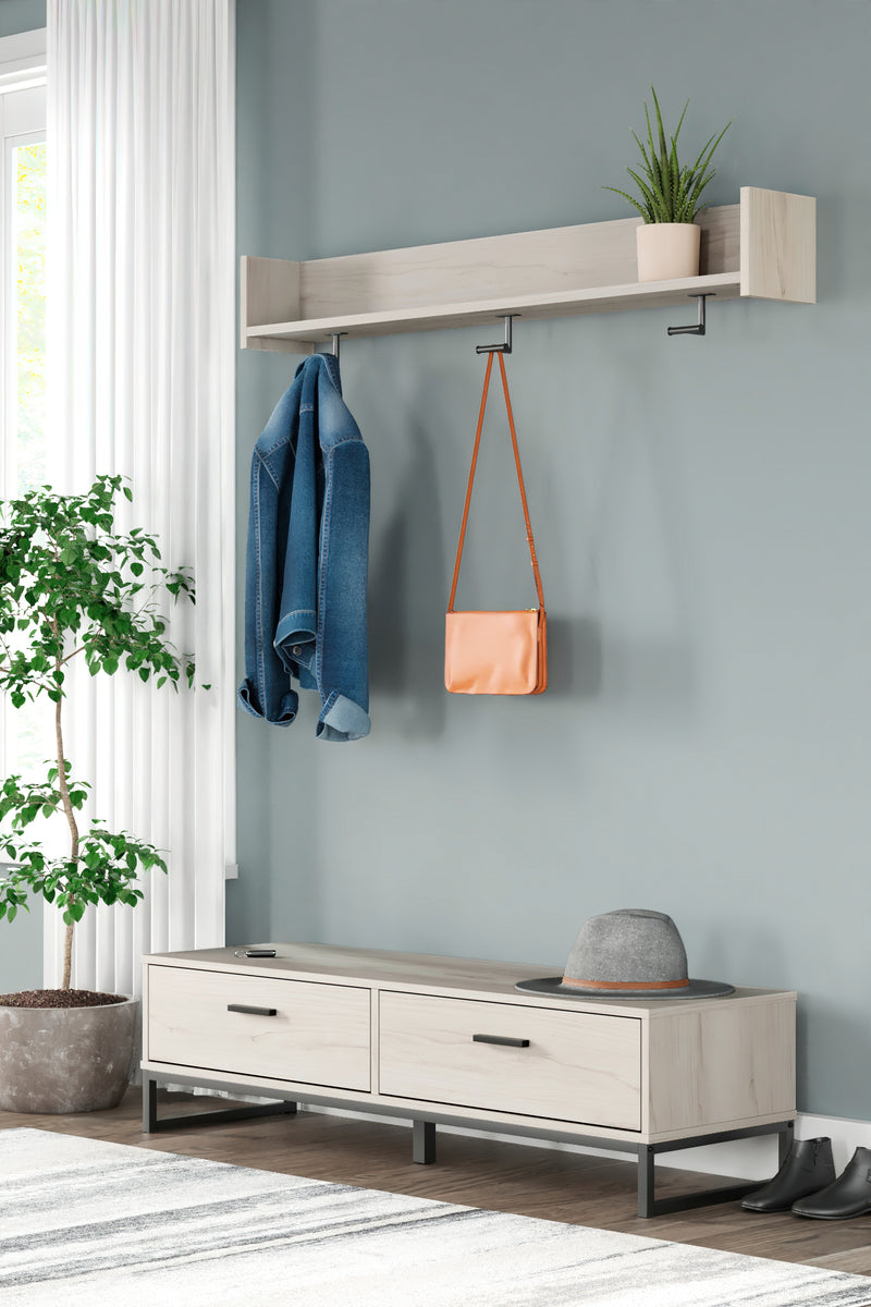 Socalle Wall Mounted Coat Rack with Shelf