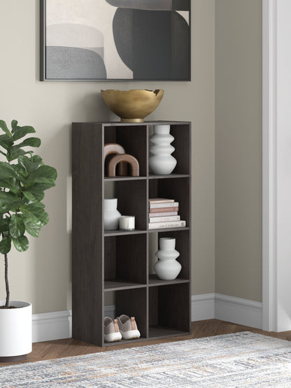Lakeland Furniture Outlet - Ashley Furniture - Piperton Eight Cube Organizer - Eight Cube Organizer / Charcoal - EA5514-4X2