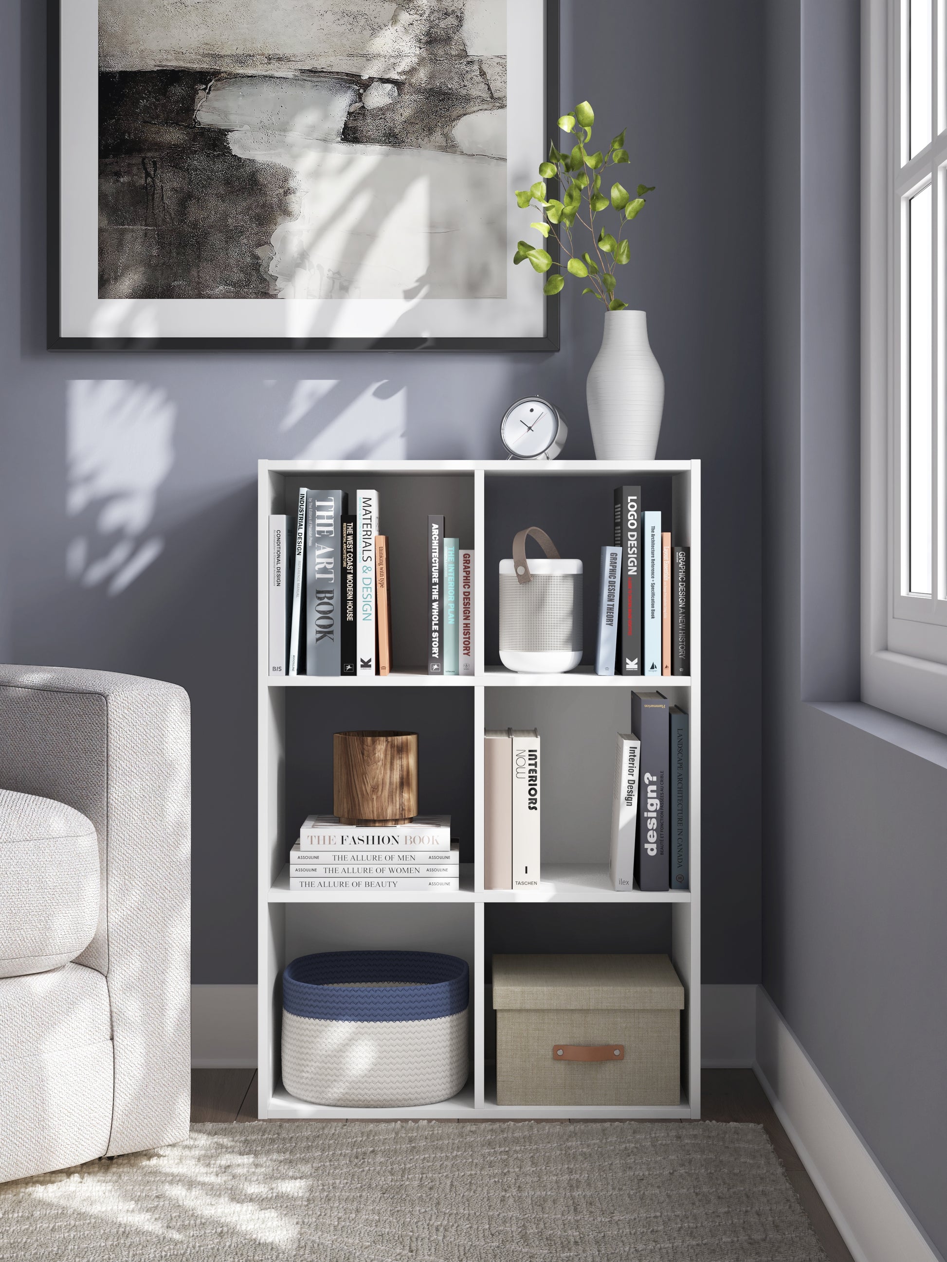 Lakeland Furniture Outlet - Ashley Furniture - Onita Six Cube Organizer - Six Cube Organizer - EA9630-3X2