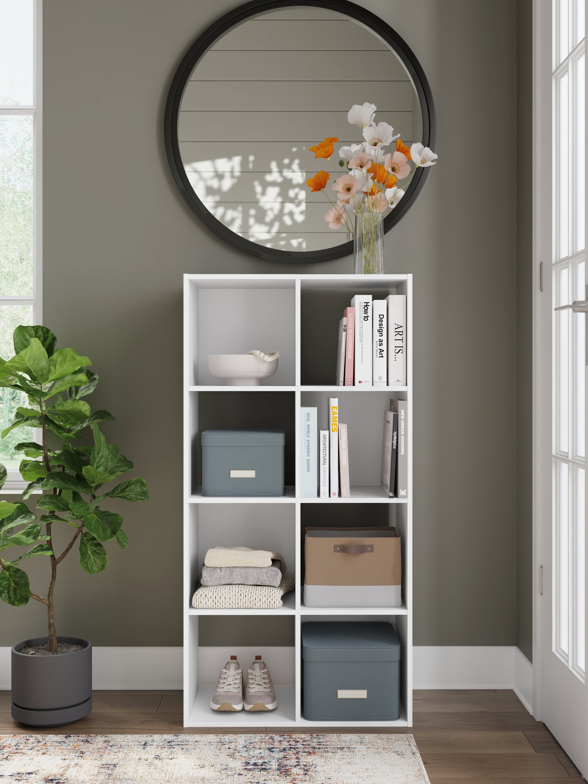 Lakeland Furniture Outlet - Ashley Furniture - Onita Eight Cube Organizer - Eight Cube Organizer - EA9630-4X2