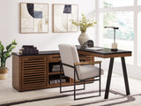 Credenza with Desk Return