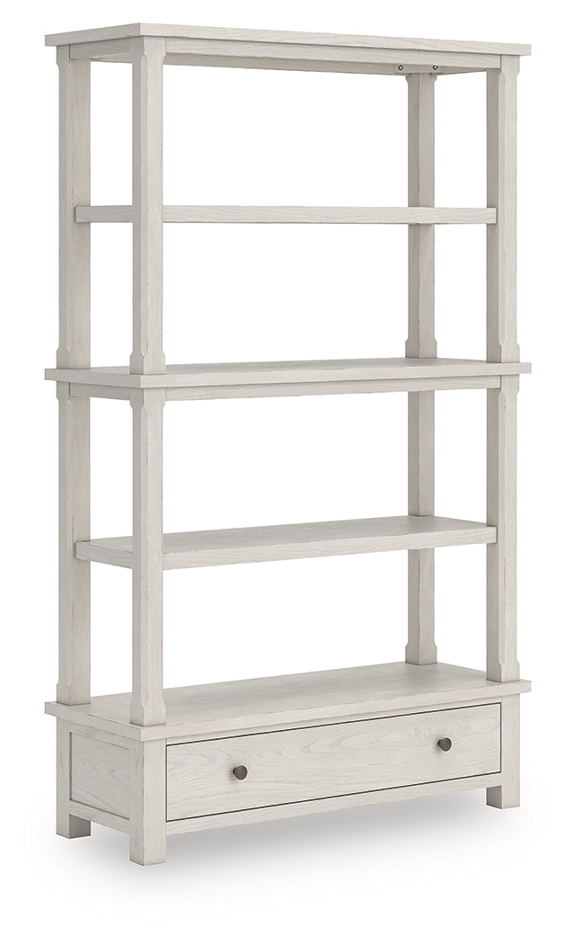 Lakeland Furniture Outlet - Ashley Furniture - Robbinsdale Bookcase - Bookcase / Antique White - H742-70