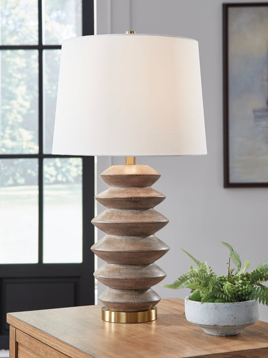 Lakeland Furniture Outlet - Ashley Furniture - Jyllyard Lighting - Poly Table Lamp (1/CN) - L235944