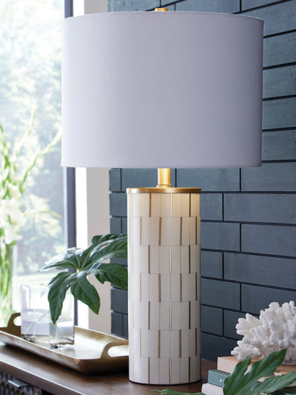 Lakeland Furniture Outlet - Ashley Furniture - Faridworth Lighting - Poly Table Lamp (1/CN) - L235954