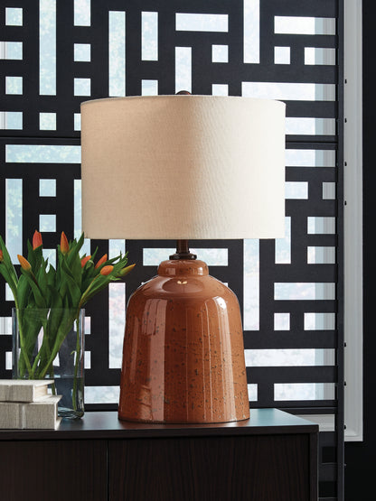 Lakeland Furniture Outlet - Ashley Furniture - Aaleahya Lighting - Glass Table Lamp (1/CN) - L430904
