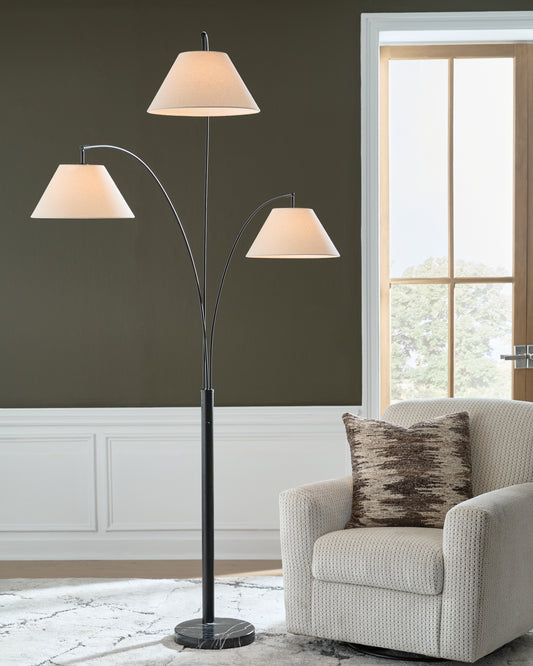 Lakeland Furniture Outlet - Ashley Furniture - Gibbswellner Lighting - Metal Arc Lamp (1/CN) - L725159