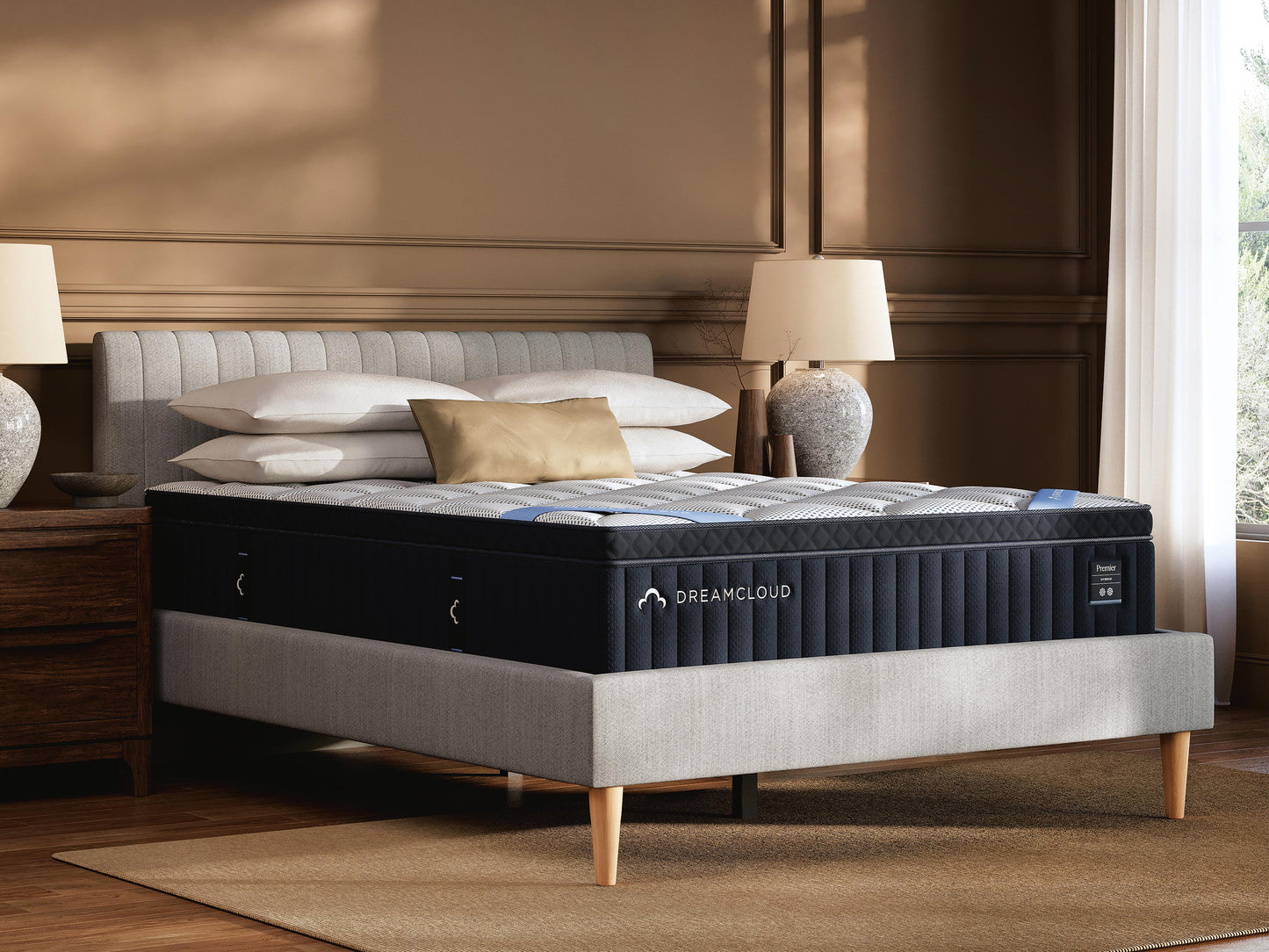 Lakeland Furniture Outlet - Ashley Furniture - DreamCloud Premier Hybrid Mattresses - Queen / White - M13631