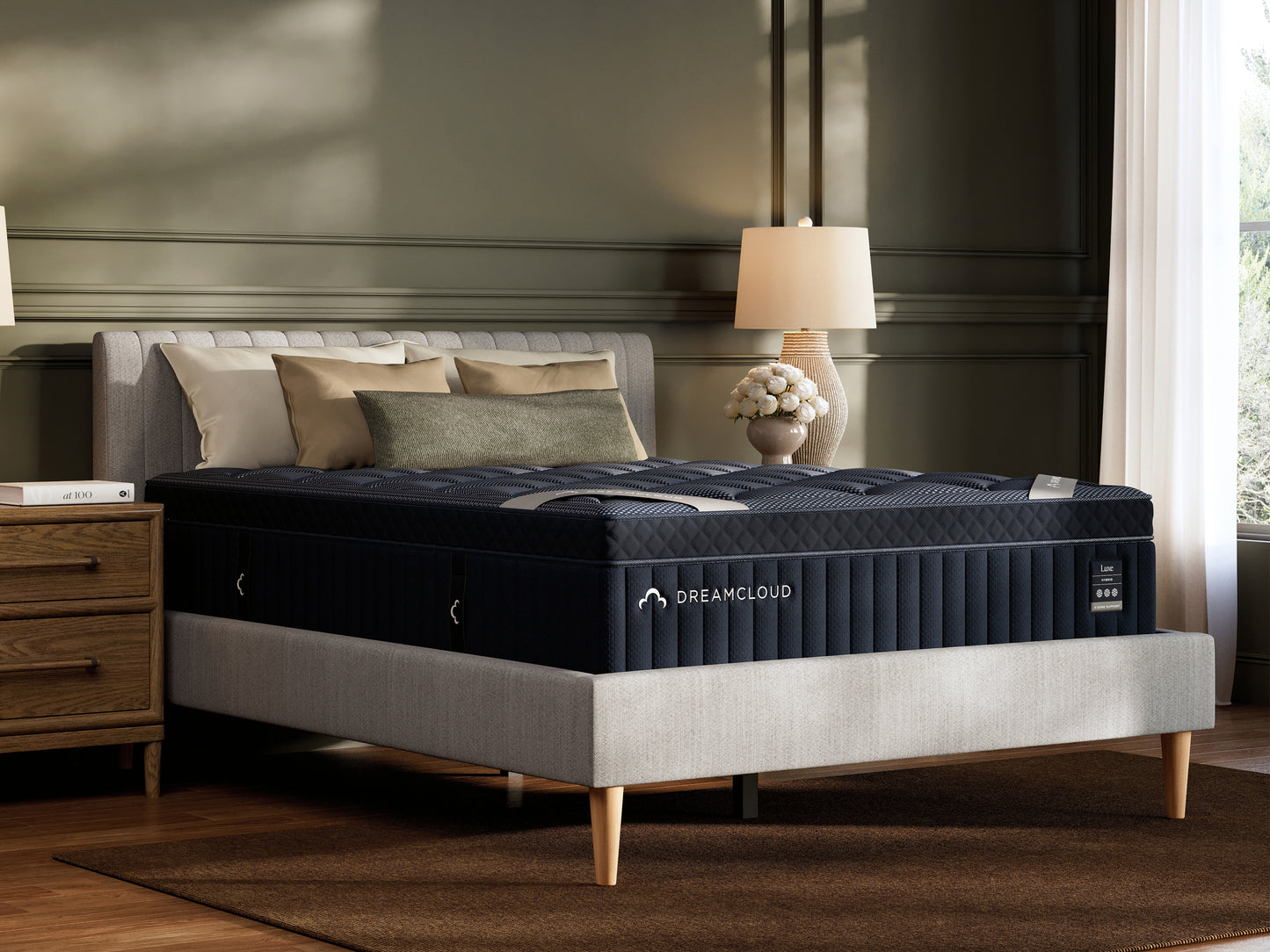 Lakeland Furniture Outlet - Ashley Furniture - DreamCloud Luxe Hybrid Mattresses - King / White - M13741