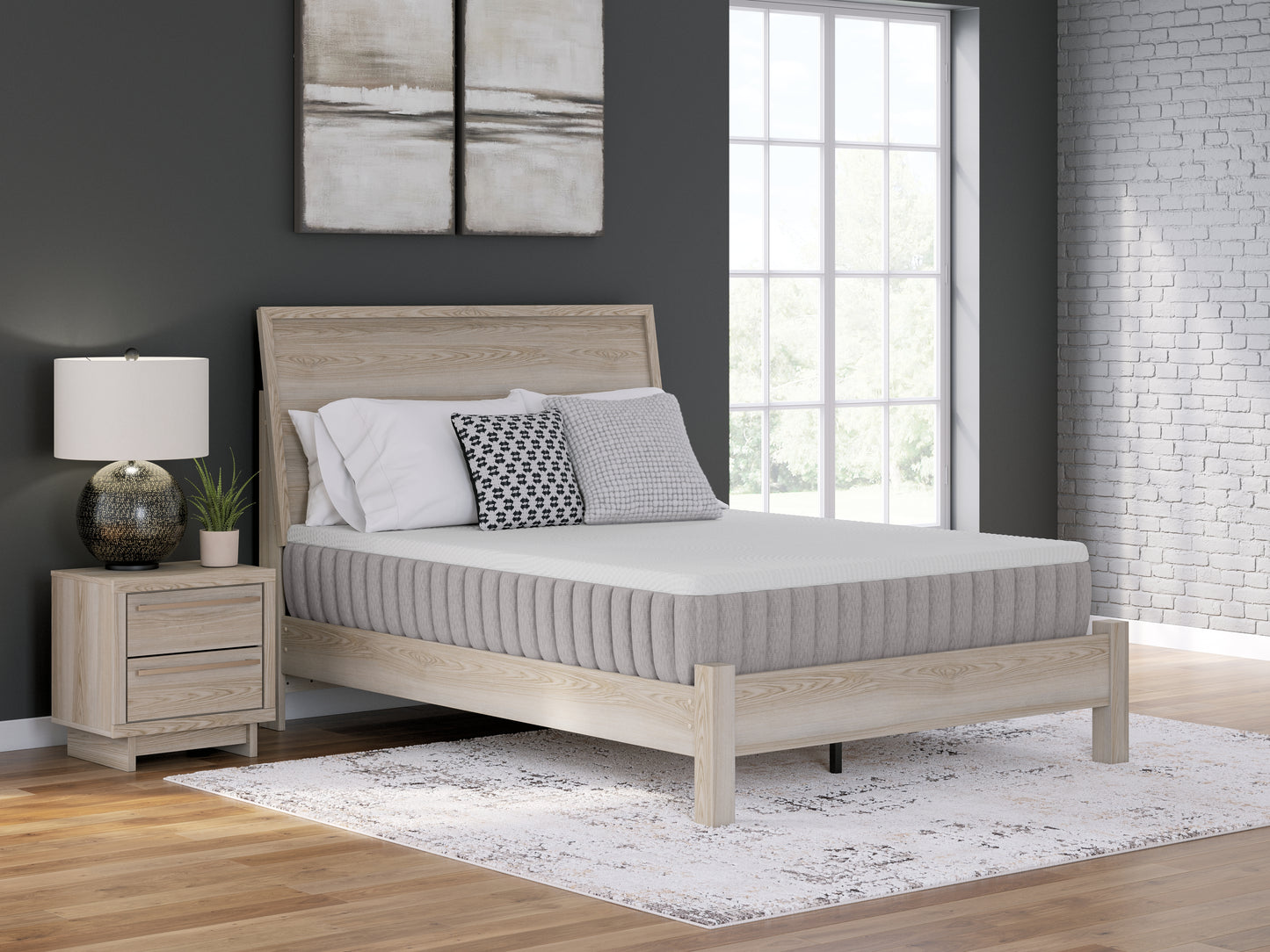 Lakeland Furniture Outlet - Ashley Furniture - Terra Sleep Medium Mattresses - California King / White - M52351