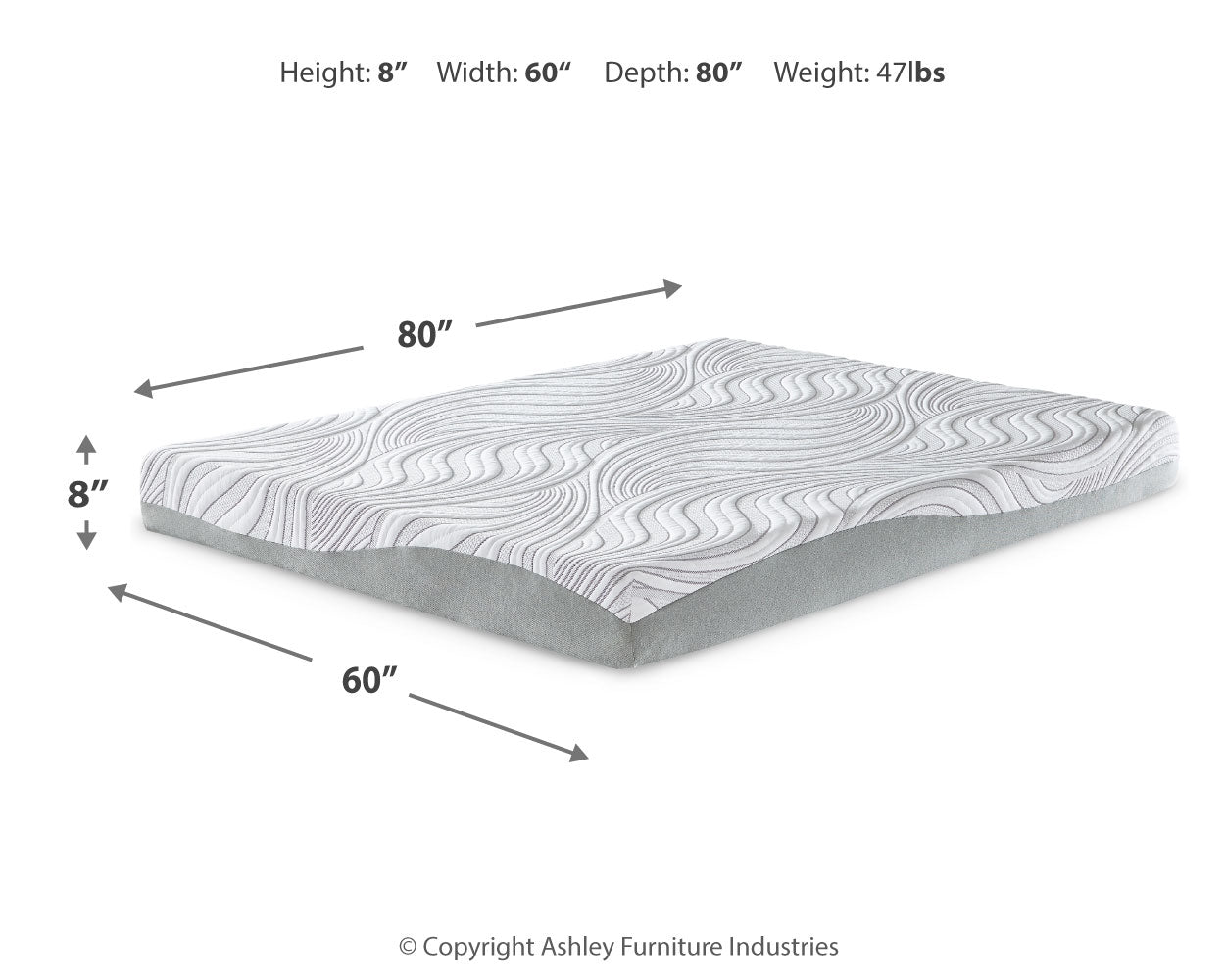 8 Inch Memory Foam Mattresses