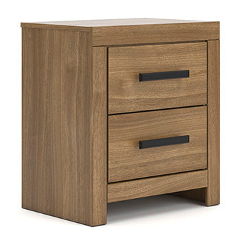 Lakeland Furniture Outlet - Ashley Furniture - Broachmyn Bedroom - Two Drawer Night Stand / Auburn - PCB1116-92