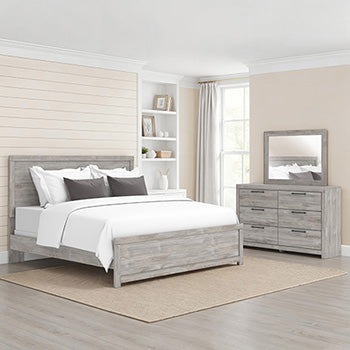 Lakeland Furniture Outlet - Ashley Furniture - Broachmyn Bedroom - Bedroom Mirror / Gray - PCB1120-36