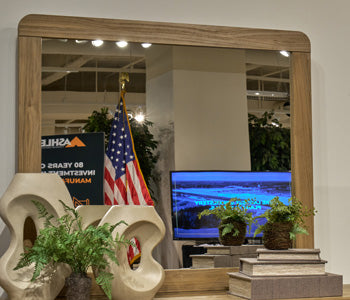 Lakeland Furniture Outlet - Ashley Furniture - Gramburg Bedroom - Bedroom Mirror / Warm Natural Brown - PCB1121-36