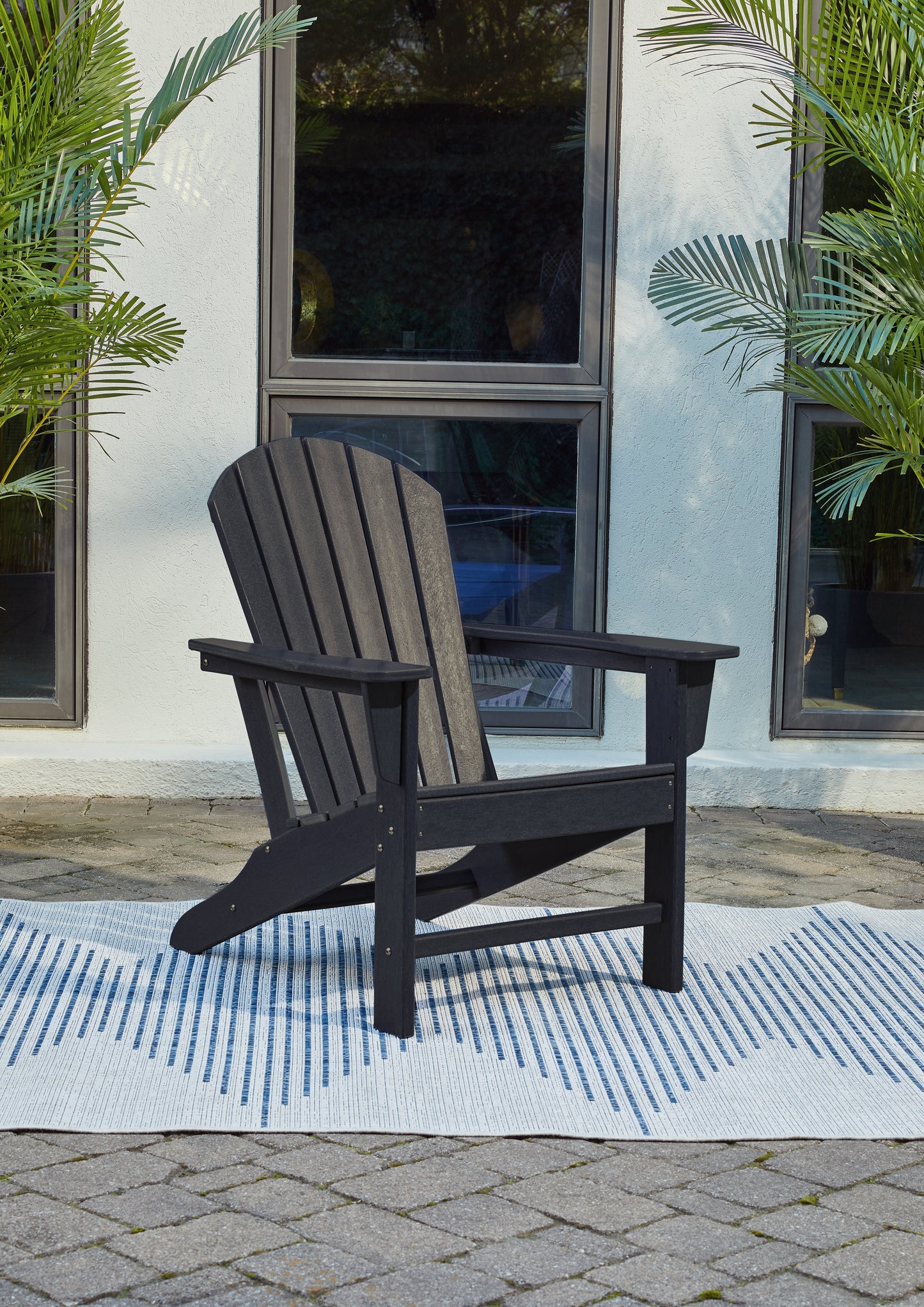 Lakeland Furniture Outlet - Ashley Furniture - Sundown Treasure Outdoor - Adirondack Chair / Black - P008-898