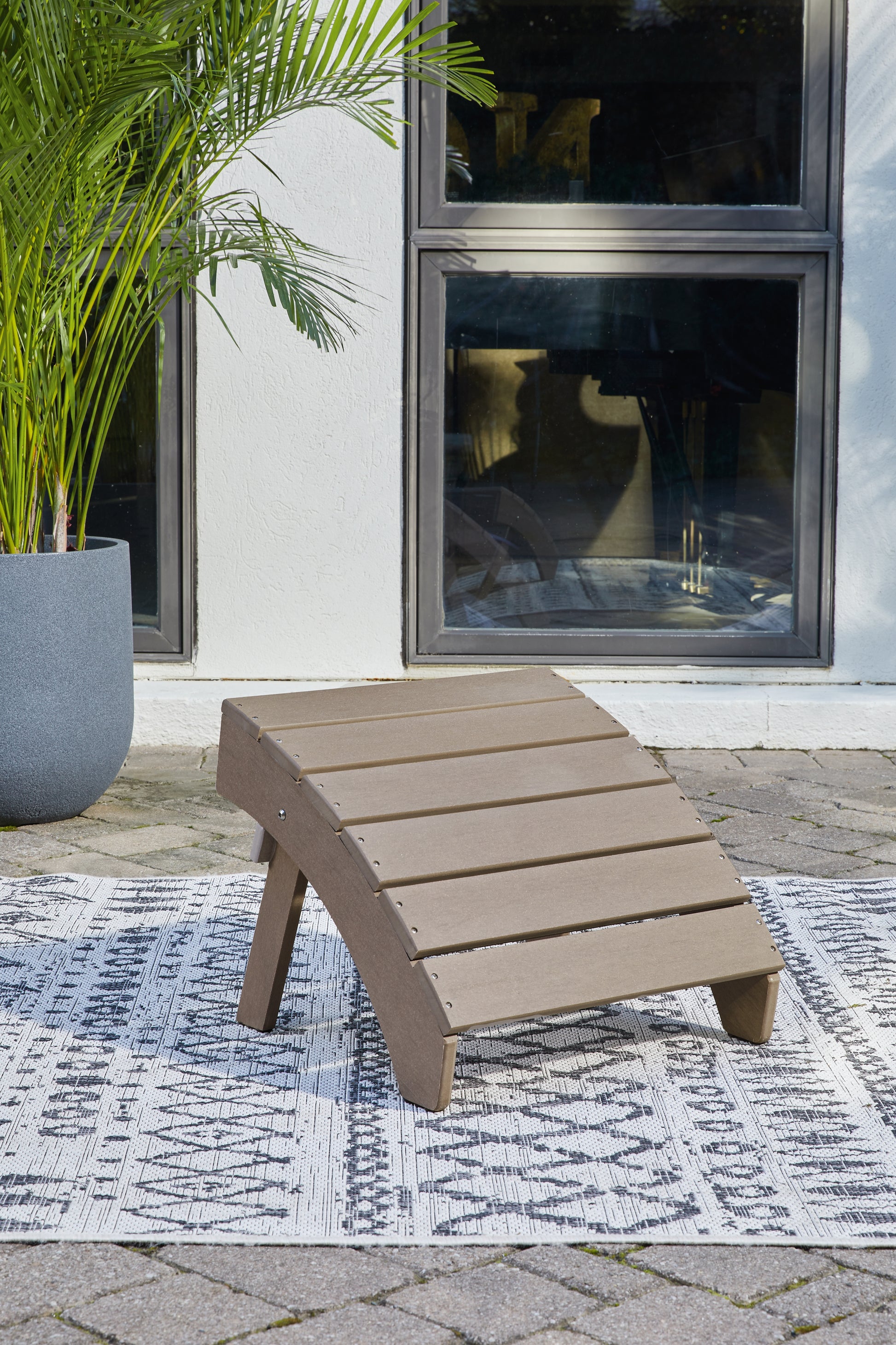 Lakeland Furniture Outlet - Ashley Furniture - Sundown Treasure Outdoor - Ottoman / Driftwood - P014-813