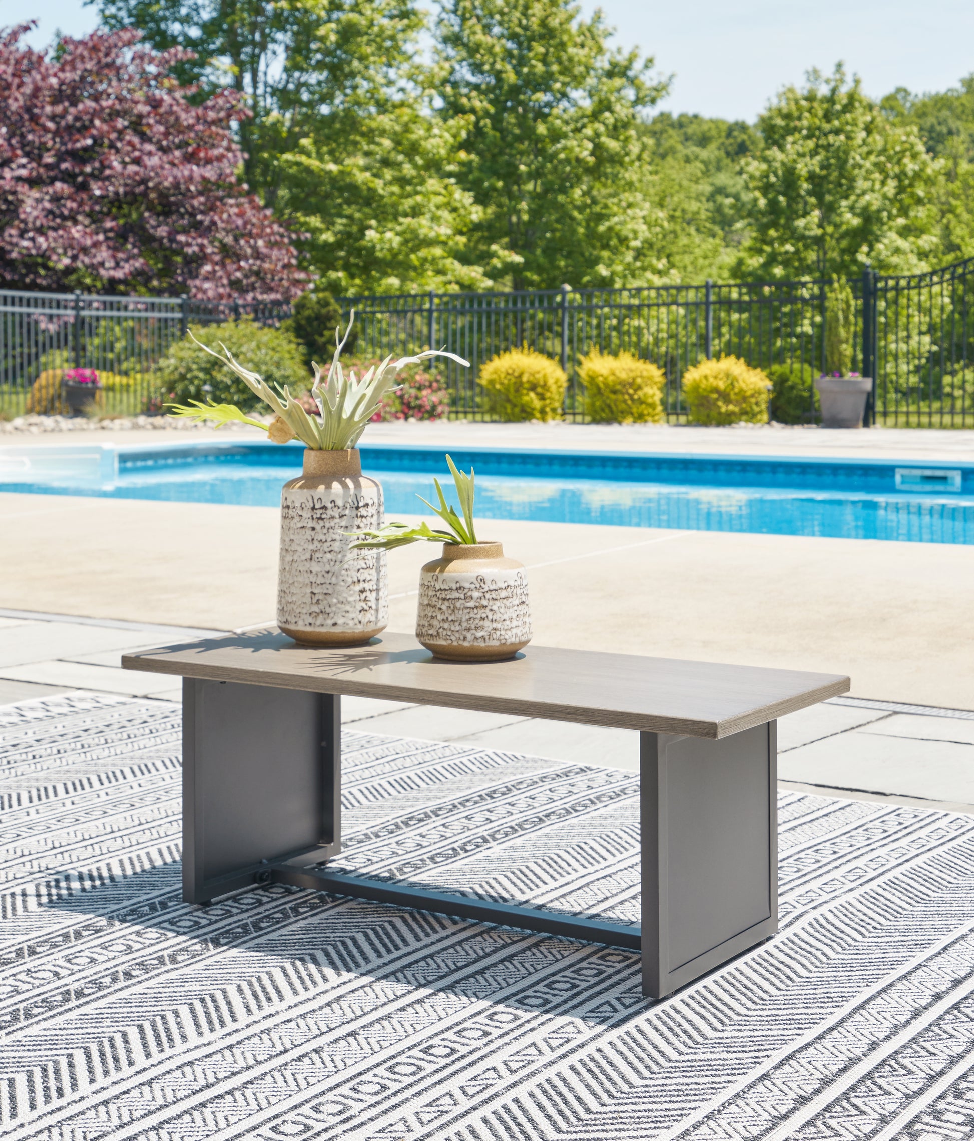 Lakeland Furniture Outlet - Ashley Furniture - Bree Zee Outdoor - Rectangular End Table - P160-703