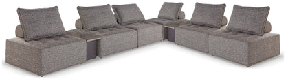 Lakeland Furniture Outlet - Ashley Furniture - Bree Zee Outdoor - 8-Piece Outdoor Modular Seating / Brown - P160P14
