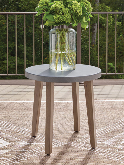 Lakeland Furniture Outlet - Ashley Furniture - Harmony Headlands Outdoor - Round End Table - PCP428-706